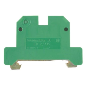   Weidmüller földelő sorkapocs EK 2.5/35 (0,33-6mm2), 800V, 0661060000