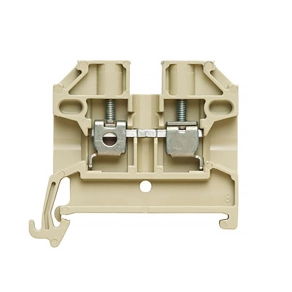   Weidmüller átmenő sorkapocs SAKD 2.5/35 (0,08-4mm2), TS35/PA, IEC 500V/24A, bézs, 0268860000