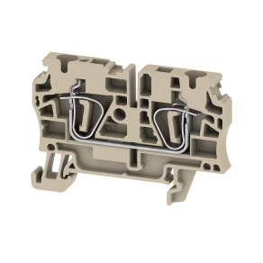   Weidmüller átmenő sorkapocs ZDU 4 (0,13-6mm2), 800V/32A, bézs 1632050000