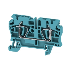 Weidmüller sorkapocs 4mm2 kék ZDU 4 BL 1632060000