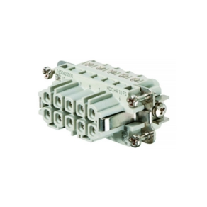   Weidmüller érintkezőbetét HDC, hüvely 250V, 16A, pólus:10, HDC HA 10 FS 1650620000