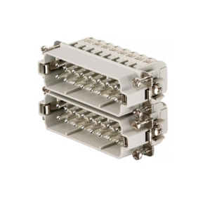   Weidmüller érintkezőbetét HDC, dugó 250V, 16A, pólus:16, HDC HA 16 MS 17-32 1650880000