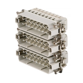   Weidmüller érintkezőbetét HDC, dugó 250V, 16A, pólus:16, HDC HA 16 MS 33-48 1650990000