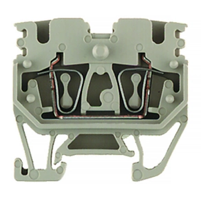   Weidmüller átmenő sorkapocs ZDUB 2.5-2/4AN/15 (0,13-4mm2), 800V/24A, bézs 1712780000