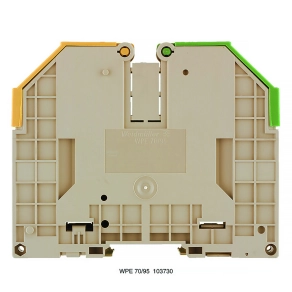   Weidmüller földelő sorkapocs 95mm2 WPE 70/95 (13,3-120mm2), 1000V, 1037300000
