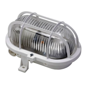   LOB-60 E27 hajólámpa, ovál, fehér műa. 60W 6915H (régi 90046) 321184