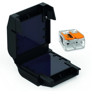   Cellpack EasyProtect 412 géltechnológiás kötődoboz + Wago 1 x 221-612   410356 IPX8
