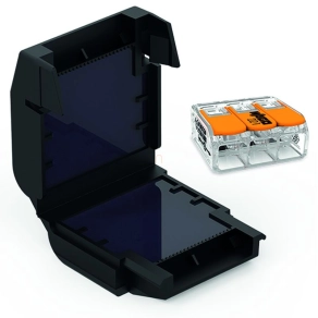   Cellpack EasyProtect 413 géltechnológiás kötődoboz + Wago 1 x 221-613   410357 IPX8