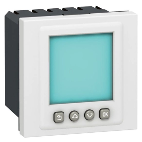   Legrand Program Mosaic programozható időkapcsoló 2m, 16A, fehér - 78425