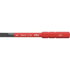 Wiha 34580 lapos slim bit, 4x75mm, 1000V