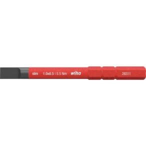 Wiha 34582 lapos slim bit, 6,5x75mm, 1000V