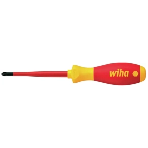   Wiha 35395 Pozidriv (PZ) csavarhúzó, PZ1x80mm, 1000V, SoftFinish slimFix