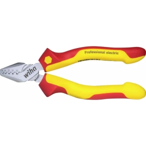   Wiha 35861 Professional érvéghüvely (saruzó) fogó, trapéz profilú, 0,25-2,5mm2, 145mm, 1000V