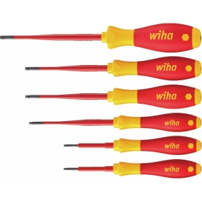   Wiha 36558 csavarhúzó készlet, TORX, 6 részes, 1000V, SoftFinish slimFix