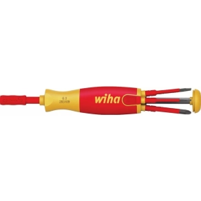   Wiha 41235 nyeles behajtóhegy tartó 6 db bittel, 1000V szigetelt