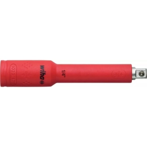   Wiha 43059 négyszög toldószár/adapter dugókulcs-betétekhez, 1/4, 75mm, 1000V