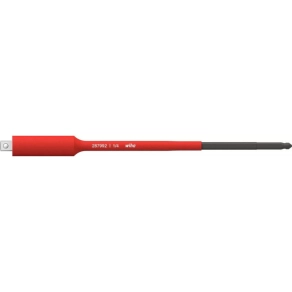   Wiha 43128 TorqueVario-S adapter 1/4-os dugókulcsokhoz, 178mm, 1000V