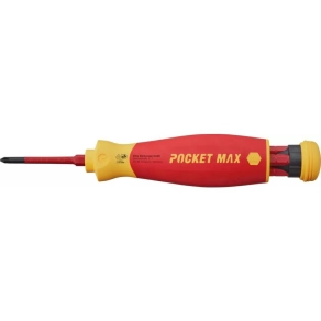   Wiha 45296 nyeles behajtóhegy tartó, bittárral, 4 slimBittel, lapos 3,5; PH1, PH2, SL/PZ2, 1000V