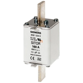   Siemens 3NE1225-0 késes biz., NH-1, 200A gR/gS, 690VAC, félvezetővédő