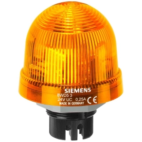   Siemens 8WD5320-0CD villogó, sárga, 24VAC/DC, dia.70mm, PG29 rögz., IP54