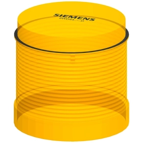   Siemens 8WD4400-1AD folyamatos fényű elem, sárga, 12-230VAC/DC,  dia.70mm, IP65, BA 15d fogalalttal