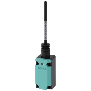   Siemens 3SE5112-0CR01 végálláskapcsoló, rugós rúd működtető műanyag véggel, 1NO+1NC (snap), fém ház, 40mm