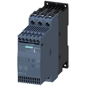   Siemens 3RW3026-1BB14 lágyindító, 11kW/25A, 110-230VAC/DC, S0, csav.