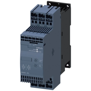   Siemens 3RW3028-2BB04 lágyindító, 18,5kW/38A, 24VAC/DC, S0, rugós