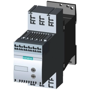   Siemens 3RW3017-2BB04 lágyindító, 5,5kW/12,5A, 24VAC/DC, S00, rugós