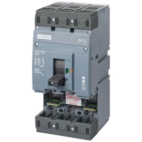   Siemens 3VT2725-2AA36-0AA0 kompakt megszakító, 3P, 250A, 36kA, kioldó nélkül, csavaros