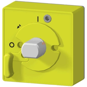 Siemens 3VT9100-3HH20 ajtókuplung, sárga, IP66, 3VT1-hez