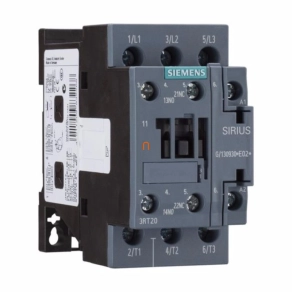   Siemens 3RT2027-1BB40 mágneskapcsoló, 15kW/32A, 24VDC, 1NO+1NC, S0, csavaros