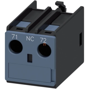   Siemens 3RH2911-1AA01 segédérintkező, homlokra, 1NC, S00-S3-hoz, csavaros