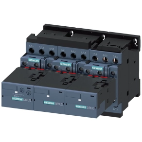  Siemens 3RA2423-8XF32-1AL2 csillag-delta indító, 11kW/25A, 230VAC, S0, csavaros csatlakozás