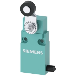   Siemens 3SE5413-0CN20-1EA2 miniatűr végálláskapcsoló, görgős karos, 1NO+1NC (snap), 30mm, fém ház, 2m kábel