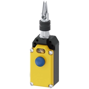   Siemens 3SE7120-1BH00 húzókapcsoló, retesszel, sárga, 1NO+2NC, 5m-ig, fém, IP65