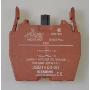   Siemens 3SK1111-1AW20 biztonsági relé, 110-240VDC/AC 50/60Hz, 3NO (+1NC jelző), SIL: 3, PL: E