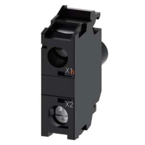   Siemens 3SU1401-1BH20-1AA0 LED modul, piros, 24-240VAC/DC, előlapra, csavaros Sirius
