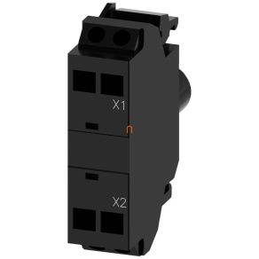   Siemens 3SU1401-1BB50-3AA0 LED modul, kék, 24VAC/DC, előlapra, rugós Sirius