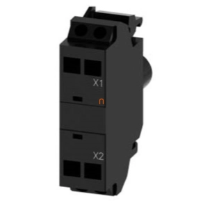   Siemens 3SU1401-1BB40-3AA0 LED modul, zöld, 24VAC/DC, előlapra, rugós Sirius