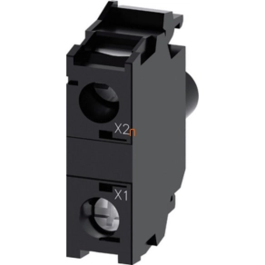   Siemens 3SU1401-1BF30-1AA0 LED modul, sárga, 230VAC, előlapra, csavaros Sirius