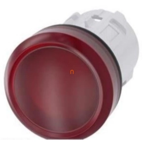 Siemens 3SU1001-6AA20-0AA0 jelzőlámpafej, piros Sirius