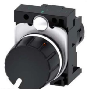   Siemens 3SU1200-2PS10-1AA0 komplett 10kohm-os potenciométer, csavaros csatlakozás Sirius