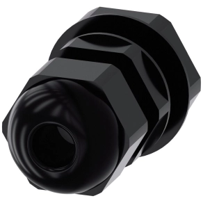   Siemens 3SU1900-0HG10-0AA0 tömszelence, M20, fekete, műanyag