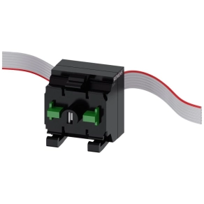   Siemens 3SU1401-1MC20-1CA1 érintkezőblokk, 2 érintkező, piros LED Sirius
