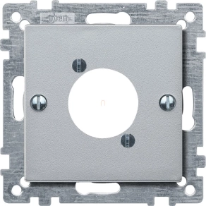   Schneider Merten Fedlap, XLR csatlakozókhoz, System-M, alumínium 468960