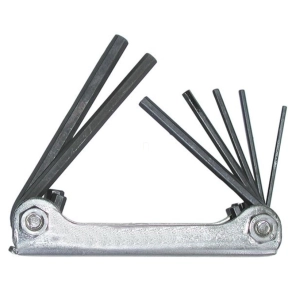 HAUPA 100634 imbuszkulcs készlet 7db (2,5-10 mm)