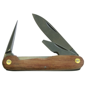   HAUPA 200016 kábelkés fanyelű  60mm pengehosszal (penge +felmaró +csavarhúzó)