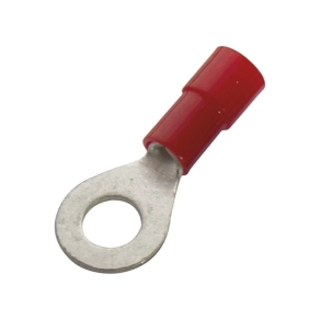 Szemes saru szigetelt 0,5-1,0 M4 piros Nylon 260656 Haupa