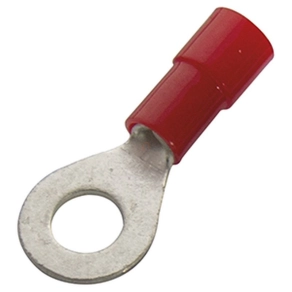 Szemes saru szigetelt 0,5-1,0 M10 piros Nylon 260664 Haupa